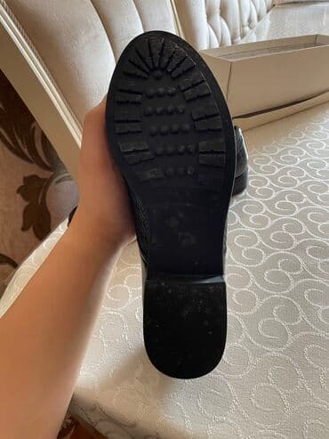 4xl nece razmerdi: Tuflilər, Ölçü: 38, rəng - Qara, Yeni — 3