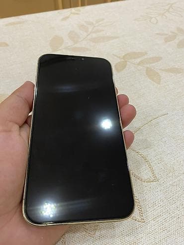 apple x max: IPhone 12 Pro Max, 128 GB, Qızılı, Face ID — 5