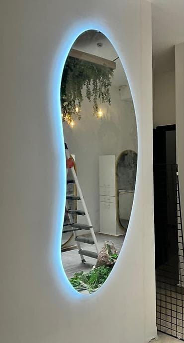 Güzgü Divar üçün, Dekorativ, Arxa işıqlı