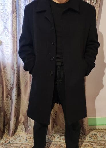 пальто зимнее: Palto, H&M, L, rəng - Qara — 2