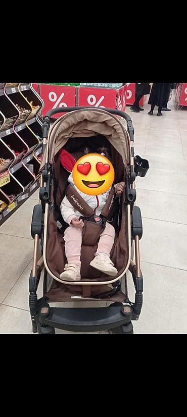 Uşaq geyimi və ayaqqabıları: 2-i 1-də araba, Yaş: <1 ay — 3