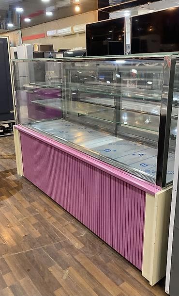 Şüşə vitrinli soyuducu tezgah - Tip: Vitrin tipli soyuducu/şirniyyat