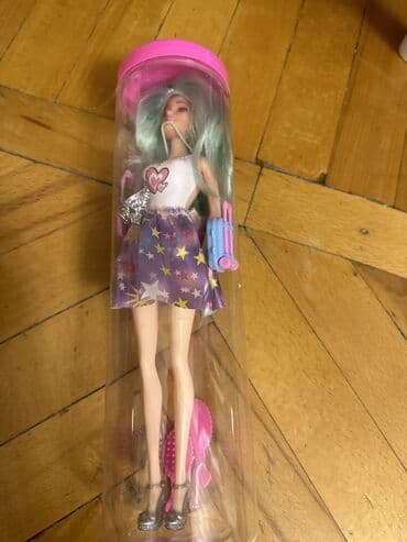 oyuncaq blasterlər: Fashion temalı kukla dəsti - Qablaşdırma: şəffaf silindrik plastik — 1