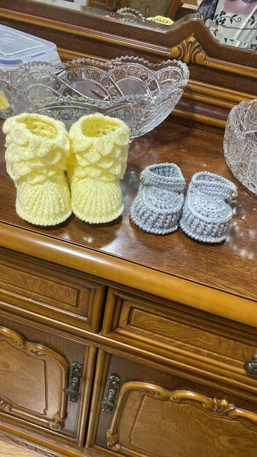 детские спортивные туфли: Uşaq ayaqqabıları dəsti 1) Qara trikotaj slip-on krossovkalar - — 17