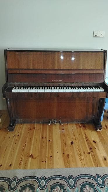 pianıno: Pianino 3 pedalli. Baxcada istifade edilib. Tam islekdir. Qiymet 250 — 3