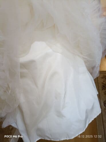 красивые платья на прокат в баку: Uşaq üçün zərif ağ ziyafət/libas paltarı satışı və kirayəsi mövcuddur — 5