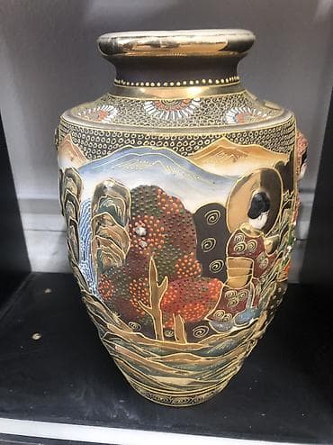 xurustal vaza: Винтажная Японская ваза ручной работы — 1