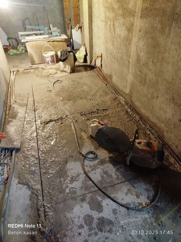 Təmizlik xidmətləri: Beton kəsmə və deşmə xidməti - Armaturlu beton, monolit, kərpic və — 3