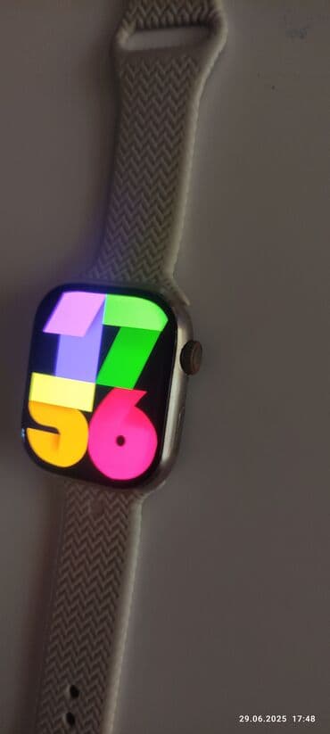 İşlənmiş, Smart saat, Sensor ekran, rəng - Bej