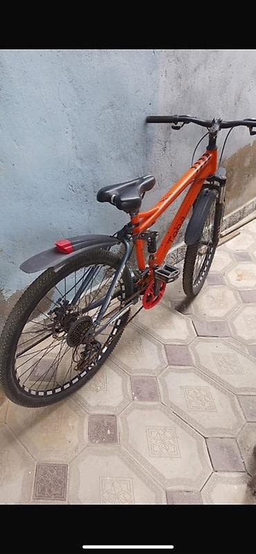 velo: Toba dağ velosipedi - Rəng: narıncı-qarışıq gövdə - Çərçivə: yüngül — 1