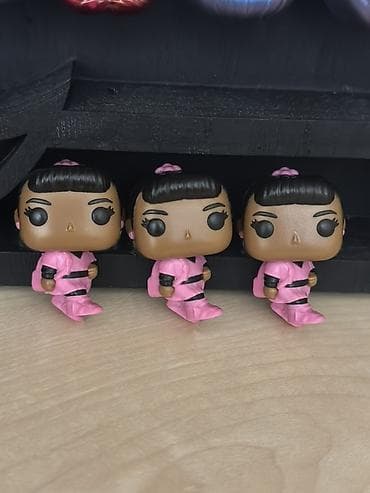 Süni güllər: Fiqur, Plastik, rəng - Çəhrayı — 1