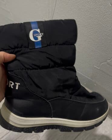qış botları: Qış ayaqqabısı – “G Sport” brendi - Rəng: qara - Üst hissə: qalın — 1