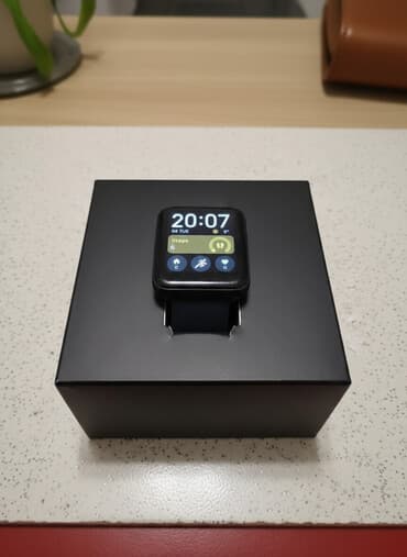 tp link qiymetleri: Smart saat, Redmi, Suya davamlı, rəng - Qara — 1