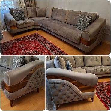 mingəçevir divan: Künc divan satilir 750 azn.Olcusu 2/3.Hem acilir +hem bazalidir.unvan — 1