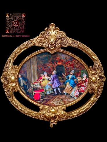 qapi dekoru: Dekorativ klassik tablo — 2