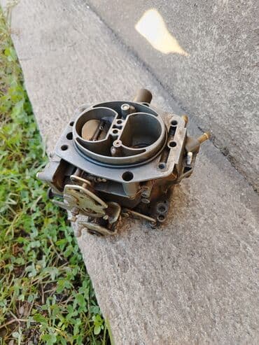 Avtomobil karbüratoru - İki kameralı, mexaniki ötürücülü karbürator -