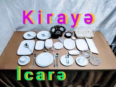 farfor boşqablar: Boşqablar, rəng - Ağ, Farfor — 1