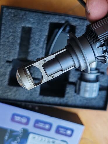 masin ucun led isiqlar: Lupalı Led H7 blijniy cüt Təptəzə, cəriməsi yoxdu, işıq effekti çox — 9