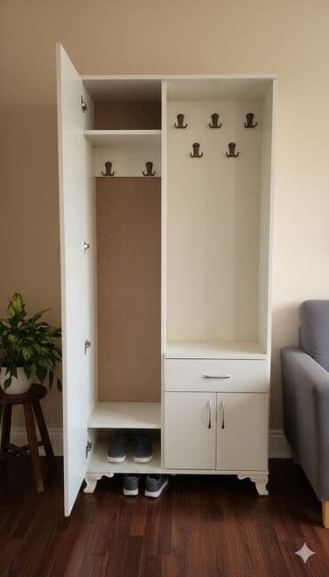 sehf qapi: Yeni, Açılan, 1 qapı Düz dolab, Dəhliz dolabı, Rusiya — 2