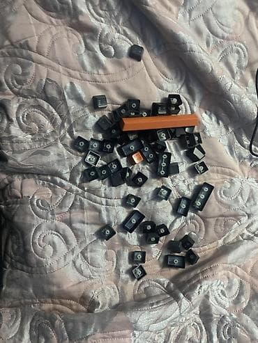 Məhsul: Mexanik klaviatura üçün keycap dəsti - Rəng: əsasən qara, 1 — 1