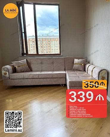 Künc divan, Açılan, Bazalı, Parça, Şəhərdaxili pulsuz çatdırılma — 1