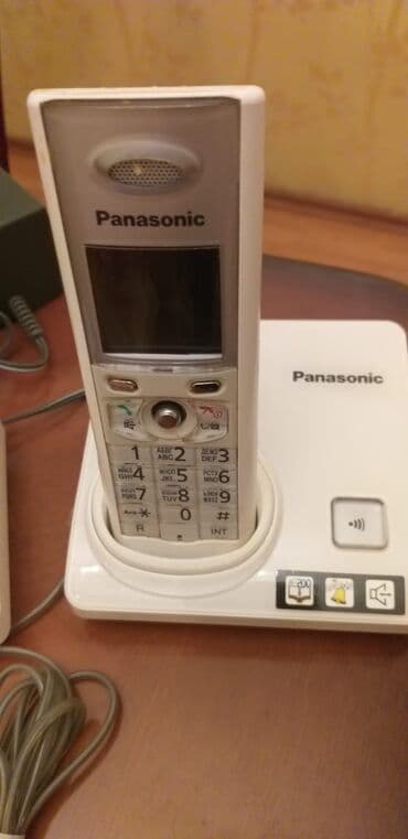 vip nomre: Stasionar telefon Panasonic, Simsiz, İşlənmiş — 2