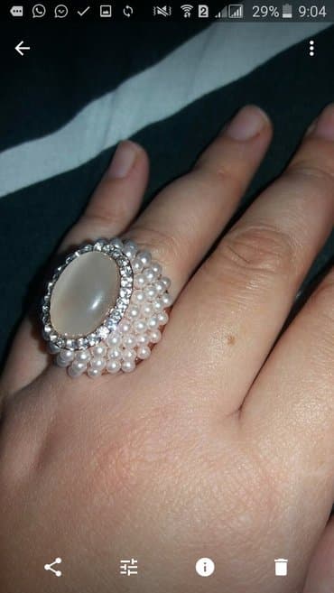 brilliant qaşlı üzüklər: Üzük — 1