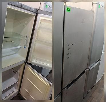 2 qapılı Indesit Soyuducu Satılır, rəng - Gümüşü