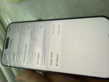 Avtoelektronika: IPhone 15 Pro Max, 256 GB, Gümüşü, Face ID — 8