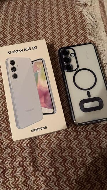 Математика: Samsung Galaxy A35, 256 ГБ, цвет - Белый, Две SIM карты — 3