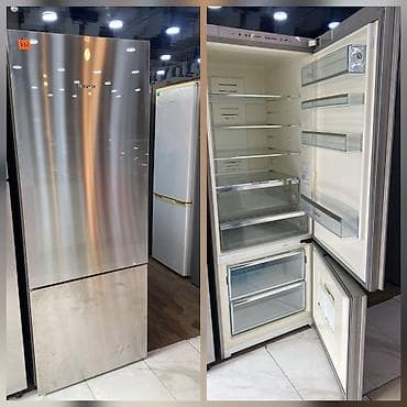 Mikrodalğalı sobalar: 2 qapılı Bosch Soyuducu Satılır, rəng - Gümüşü — 1