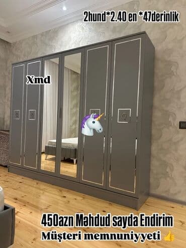 подвесные шкафы в спальню: Yeni, Dolab-asılqan — 1