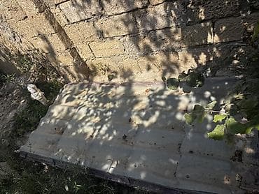 Metal dam örtükləri, rəng - Boz — 1