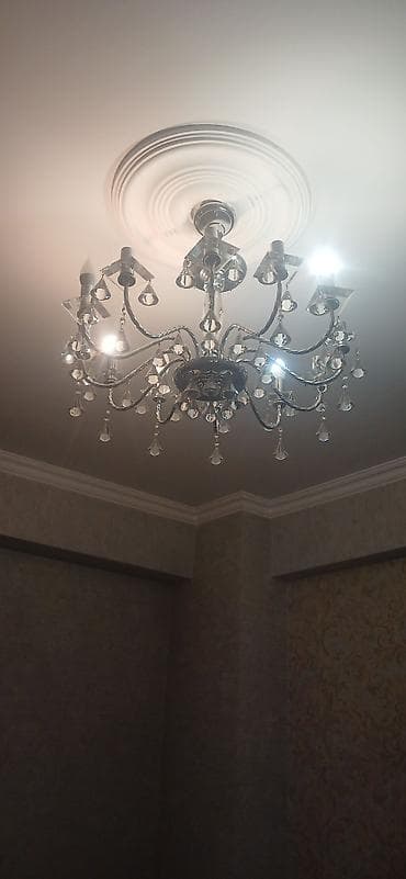 xoncaların bəzədilməsi: Çılçıraq, 10 və daha çox lampa, Metal — 1