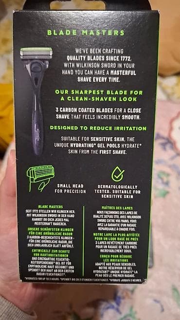 Wilkinson Sword Hydro 3 – 3 bıçaqlı nəmləndirici təraş sistemi — 2