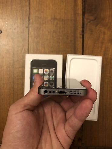 IPhone 5s, 16 GB, Space Gray, Barmaq izi — 5