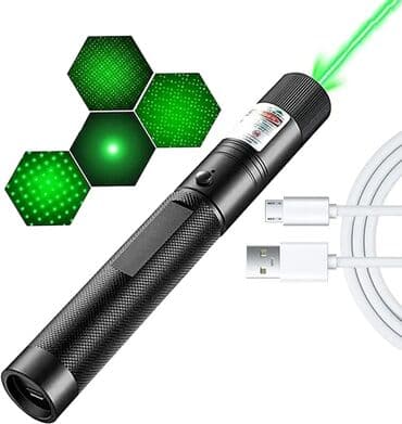 günəş projektoru: USB Laser 303 – Yaşıl lazer göstərici - Güclü yaşıl şüa: uzaq — 1
