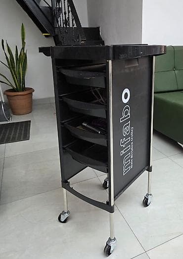 Mifabo bərbər/salon təşkilat sepeti – - Hərəkətlilik: 4 dönər təkər