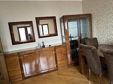 resm desti: Qonaq otağı üçün, Açılan, Dördbucaq masa, 6 stul — 7