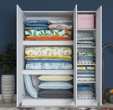 mebel skaflar: Yeni, Açılan, 3 qapılı Düz dolab, Qarderob, paltar dolabı, Azərbaycan — 3