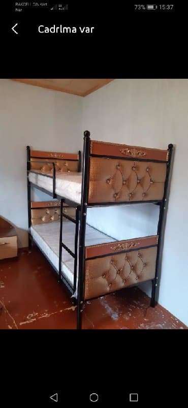 двухъярусные кровати в рассрочку: Для девочки и мальчика, Новый, Кровать, Без матраса, Без выдвижных ящиков — 1