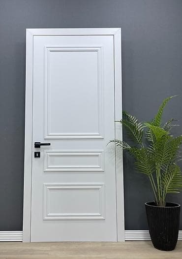 Qapılar və aksessuarlar: Qonaq otağı üçün Yeni Otaq qapısı 90x205 sm Naliçnik ilə, Zəmanətli, Ödənişli quraşdırma, Pulsuz çatdırılma — 4