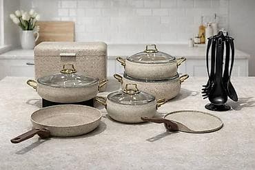 aş qazani: Qazan, rəng - Yaşıl, Qranit, Türkiyə — 2