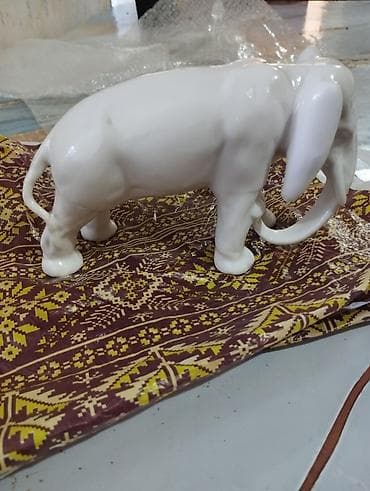 kasli fiqur: Fiqur, Keramika, rəng - Ağ — 2