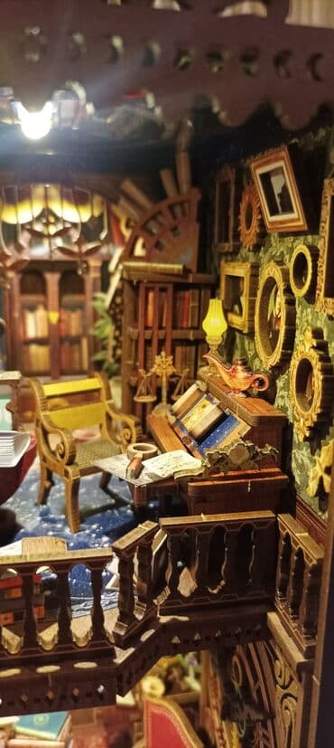 размер пескоблока: Book nook, размер 11,5х18,5х25 — 5