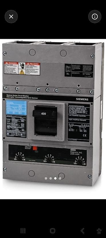 boyuk mişkalar: Siemens Elektrik avtomat, 3 faza — 3