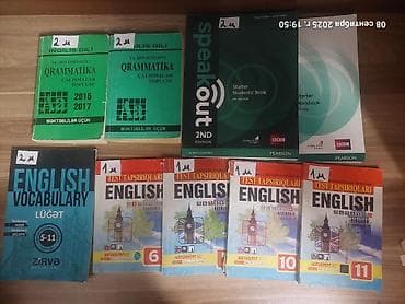 Təsvir: - Abituriyentlər üçün “Test Toplusu English” (I hissə, 2023 — 4