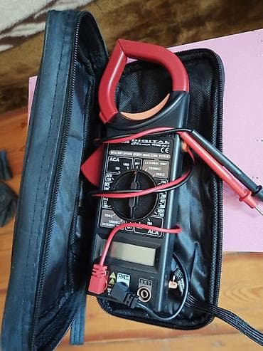 tester: DT-266 Xüsusiyyətlər: - AC cərəyan ölçümü: 200 A / 1000 A — 1