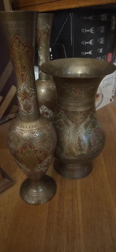 hamam dekoru: Vaza dəsti, Metal — 2