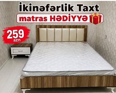 islenmis kravat: İkinəfərlik taxt – matras HƏDİYYƏ Qiymət: 259 AZN Xüsusiyyətlər: - — 1